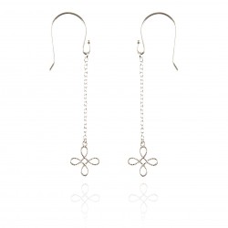 Boucles d'oreilles argent...