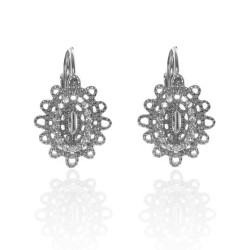 Boucles d'oreilles argent...