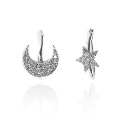 Boucles d'oreilles argent...