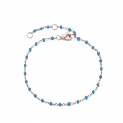 Bracelet argent rosé email...